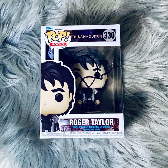 Roger Taylor Autographed Duran Duran Funko Pop! Rocks #330 JSA Certified - Picture 1 of 6